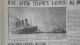 April 16,  1912 Boston Globe Titanic Sinks Photo Newspaper Rp The Americas photo 7