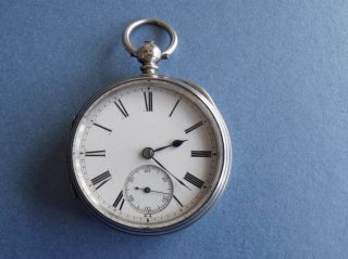 Silver Fusee Pocket Watch ' Collings & Wallis ' - 1874 - Spares photo