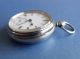 Silver Fusee Pocket Watch ' Collings & Wallis ' - 1874 - Spares Pocket Watches/ Chains/ Fobs photo 7