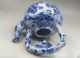 Old Collectible Handwork Jingdezhen Porcelain Painting Landscape Big Tea Pot Teapots photo 5