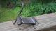 Cool Whimsical Modernist Longhorn Steer Sculpture Created In Wrought Iron Mid-Century Modernism photo 5