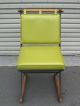 Cleo Baldon Terra Vtg Mid Century Modern Iron Oak Side Chair Eames Tony Paul Era Mid-Century Modernism photo 1
