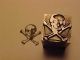 Letterpress Printers Block Skull & Crossbones Pirates Flag - Jolly Roger Poison Binding, Embossing & Printing photo 5