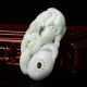 Chinese Hand - Carved Natural Dushan Jade Statue Other Antique Chinese Statues photo 2