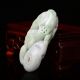 Chinese Hand - Carved Natural Dushan Jade Statue Other Antique Chinese Statues photo 3