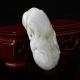 Chinese Hand - Carved Natural Dushan Jade Statue Other Antique Chinese Statues photo 4