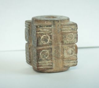 Antique Chinese Jade Or Hardstone Bead photo