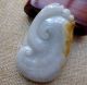 Certified Pale Green Jadeite Emerald Jade Pendant/hornless Dragon Grade A Necklaces & Pendants photo 3