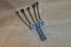 Old 5 Tine Pull Cultivator Primitive Antique Country Farm Garden Weed Tool Primitives photo 4