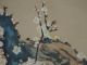Hanging Scroll Chinese Painting China Blue Plum Tree Asian Art Kakejiku Ink L74 Paintings & Scrolls photo 6