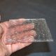 Antique Victorian Textured Rippled Clear Glass Piece For Stained Glass Window 1900-1940 photo 1