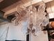 Rare 60s Mazzega Murano Glass Chandelier Ceiling Lamp Mid Century Modern Design Mid-Century Modernism photo 1