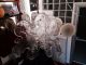 Rare 60s Mazzega Murano Glass Chandelier Ceiling Lamp Mid Century Modern Design Mid-Century Modernism photo 5
