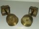 Antique Brass Art Deco Candlesticks Candle Holders Art Deco photo 5