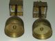 Antique Brass Art Deco Candlesticks Candle Holders Art Deco photo 8