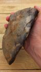 Large 20cm Acheulian Unifacial Biface/hand Axe,  Found Kent A915 Neolithic & Paleolithic photo 3
