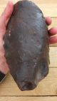 Large 20cm Acheulian Unifacial Biface/hand Axe,  Found Kent A915 Neolithic & Paleolithic photo 6