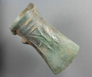 Socketed Axe Head,  Stunning,  Urnenfelder Period,  European,  Bronze Age,  1000 B.  C. photo