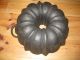 Very Old And The Biggest Antique Cast Iron Bundt Pan Germany 5300 G One Handle Other Antique Home & Hearth photo 1