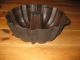 Very Old And The Biggest Antique Cast Iron Bundt Pan Germany 5300 G One Handle Other Antique Home & Hearth photo 3