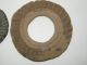 Pre - Columbian Teotihuacan,  Terracotta Mirror,  Plate,  Decoration Pottery (?) Disc2 The Americas photo 2