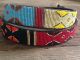 Mens Vintage African Maasai Beaded Belt Hand Crafted Leather 42 - 46 