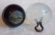 Two Fabulous Antique Paperweight Glass Victorian Estate Button Charm String Buttons photo 3