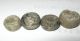 Pre - Columbian,  Mexico 12 Bi - Conical Stone Beads All Approx 12mm X 5mm 1e The Americas photo 3