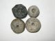 Pre - Columbian,  Mexico 4 Bi - Conical Stone Beads All Approx 20mm X 5mm 1b The Americas photo 1