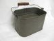 Pennsylvania Coal Miner ' S Tin Lunch Pail,  Missing Lid Mining photo 1