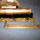 An Unusual Early 20th Century Optical Brass Table Level Other Antique Science Equip photo 3