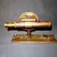 An Unusual Early 20th Century Optical Brass Table Level Other Antique Science Equip photo 8