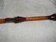 Pacific Island Walking Stick With Shell Inlay Circa 1960 ' S Pacific Islands & Oceania photo 1