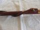 Pacific Island Walking Stick With Shell Inlay Circa 1960 ' S Pacific Islands & Oceania photo 3