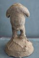 Bulu Monkey Figure Dwarf God Fired Clay Material Other African Antiques photo 3