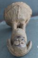 Bulu Monkey Figure Dwarf God Fired Clay Material Other African Antiques photo 5