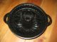 Exceptionally Very Old Small Heavy Antique Cast Iron Bundt Pan Germany 2997 G Other Antique Home & Hearth photo 4