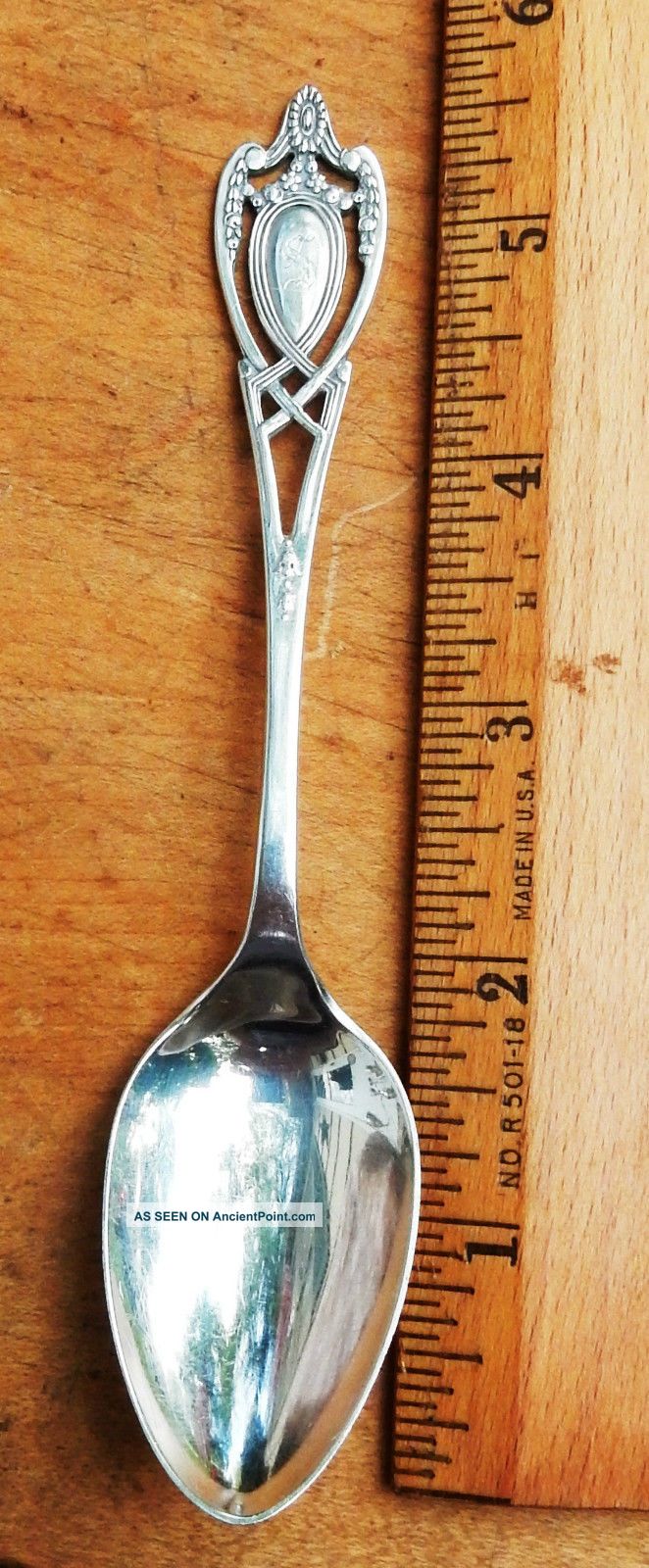 Antique Sterling Silver Spoon - Rlb - Rogers Lunt Bowlen - Dated 1911 Flatware & Silverware photo
