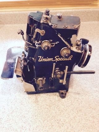 Union Special 39200 Ac Overlock / Serger Antique Industrial Sewing Machine photo