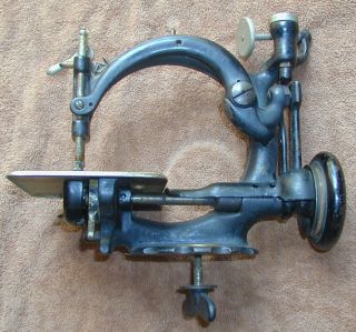 Antique Willcox & Gibbs Sewing Machine Patent 1883 - Aa photo