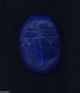 99cent Nr Egypt Late Period Blue Lapis Lazuli Scarab,  Pyrite1219ct Museum Quality Egyptian photo 1