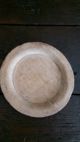 Early Antique Primitive Treen Ware Plate Aafa Primitives photo 1