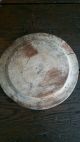 Early Antique Primitive Treen Ware Plate Aafa Primitives photo 7