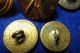 Antique Military Buttons Navy Cadet Gaunt Paris Shaw Patterson Extra Rich Gilt Buttons photo 3
