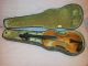 Old Italian Violin Vincentius Postiglione Neapoli 1897 String photo 2