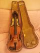 Old Italian Violin Vincentius Postiglione Neapoli 1897 String photo 3