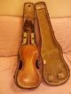 Old Italian Violin Vincentius Postiglione Neapoli 1897 String photo 5