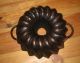 Very Old And Big Antique Cast Iron Bundt Pan Germany 3850 G Other Antique Home & Hearth photo 2