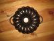 Very Old And Big Antique Cast Iron Bundt Pan Germany 3850 G Other Antique Home & Hearth photo 3