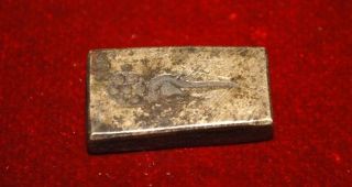 1800 ' S Antique Old Bronze Die Hand Engraved Indian Jewelry Die Mold photo